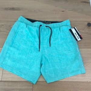 spyder hydroweb swim shorts trunks teal green  XL Men’s NWT